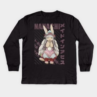 Made in Abyss - Nanachi Kids Long Sleeve T-Shirt